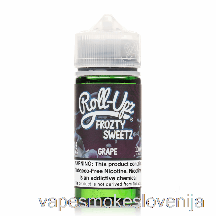 Vape Za Enkratno Uporabo Grape Ice - Juice Roll-upz E-tekočina - 100ml 0mg